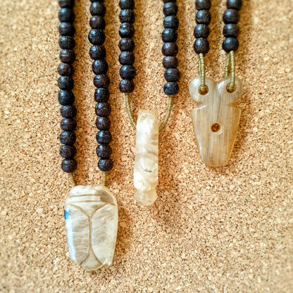 U0136 | Long unique necklace