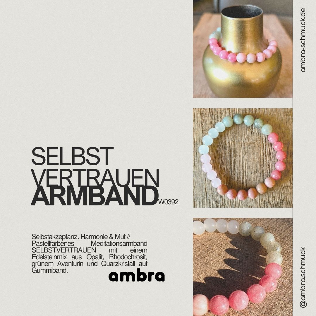 W0392 | Armband | SELBSTVERTRAUEN