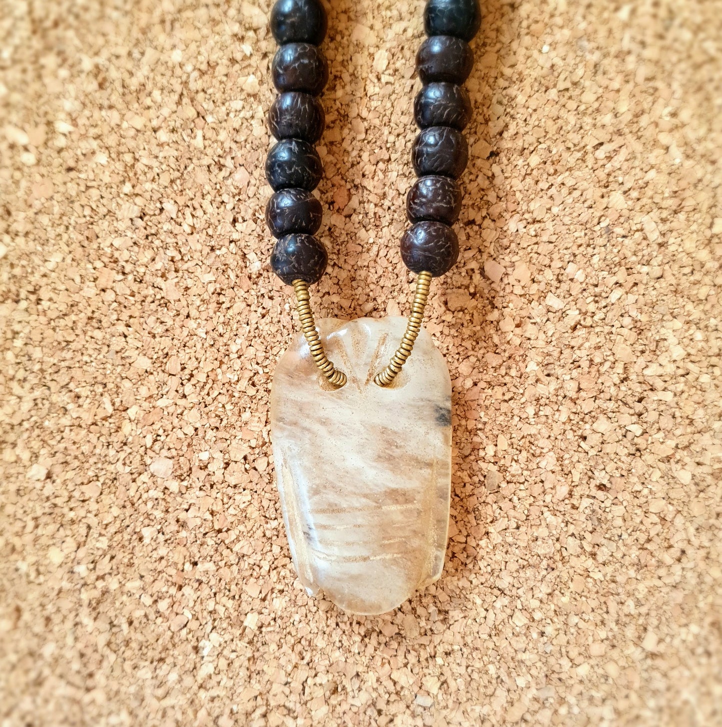 U0136 | Long unique necklace