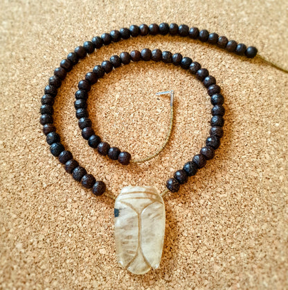 U0136 | Long unique necklace