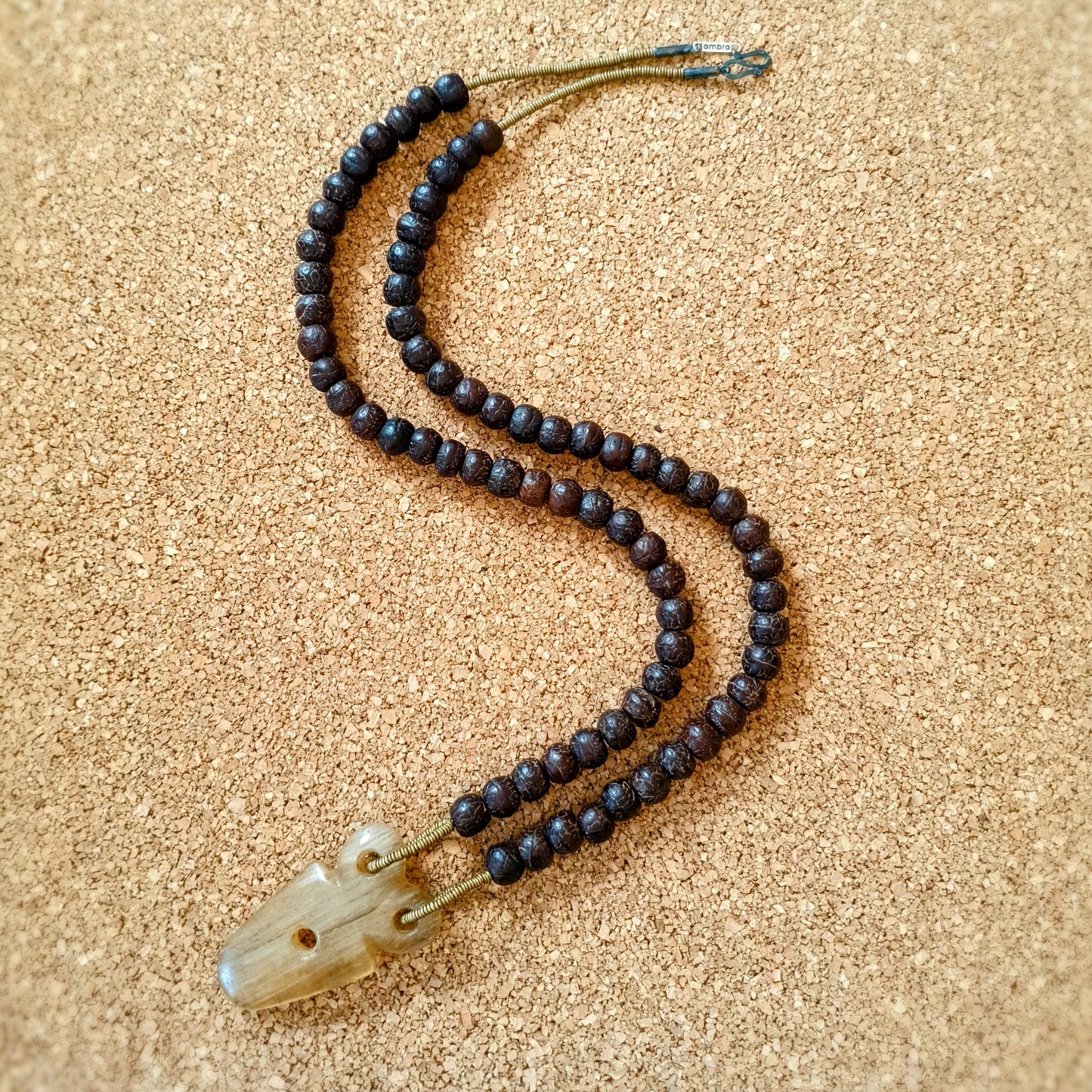 U0138 | Long unique necklace