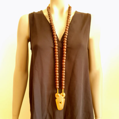 U0138 | Long unique necklace
