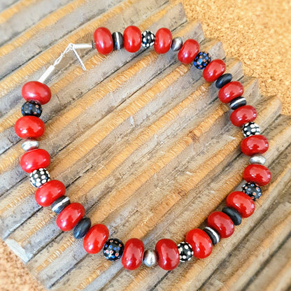 RED DOTS Schmuck Set