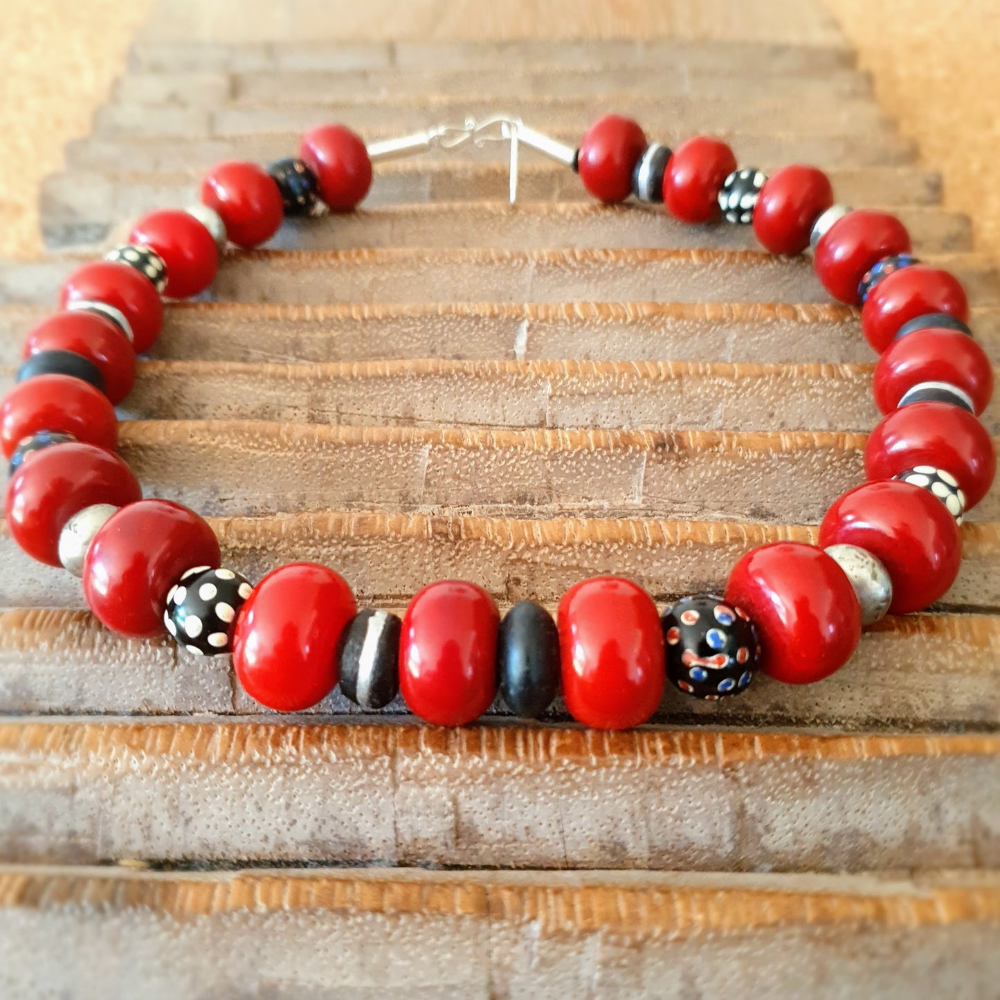 RED DOTS Schmuck Set