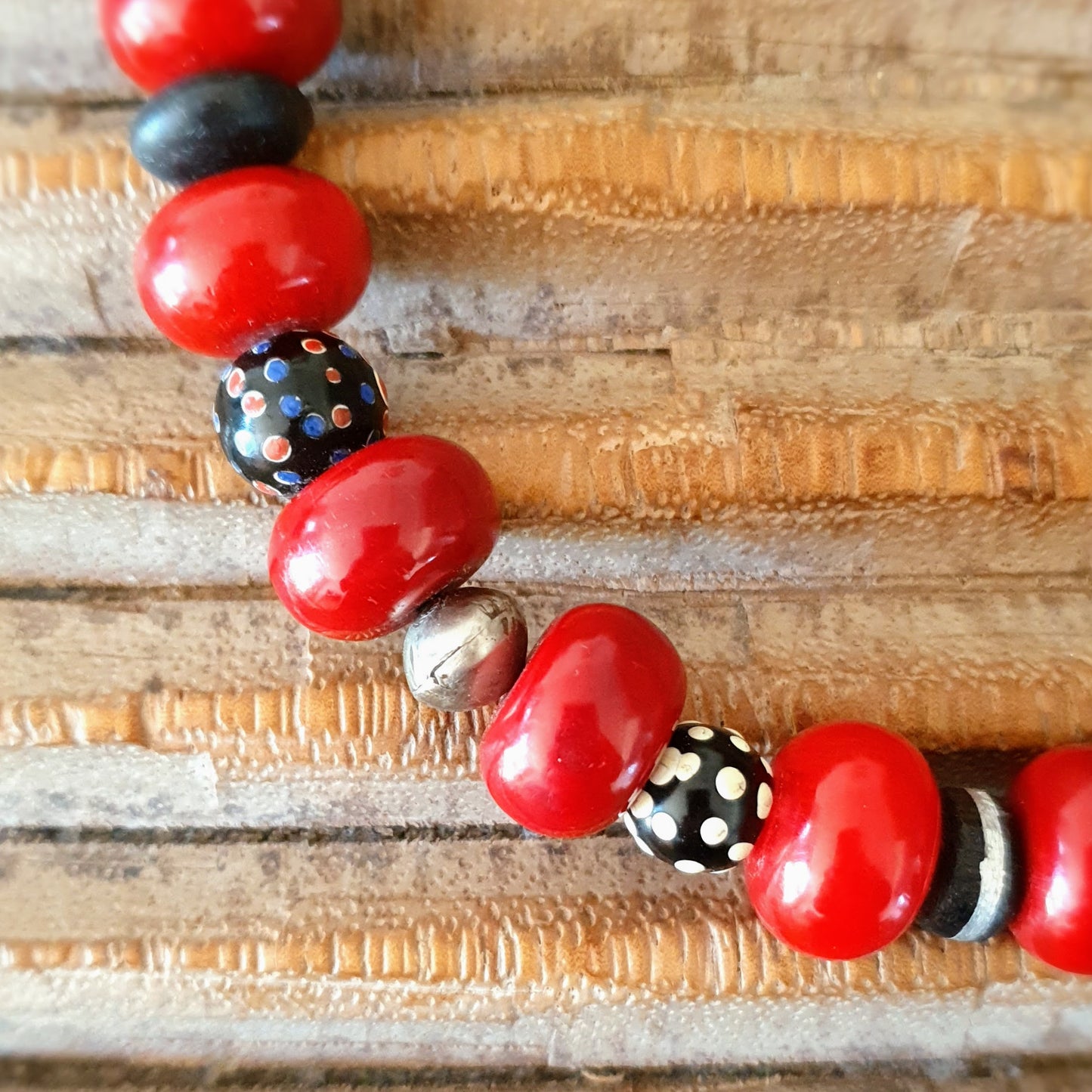 RED DOTS Schmuck Set