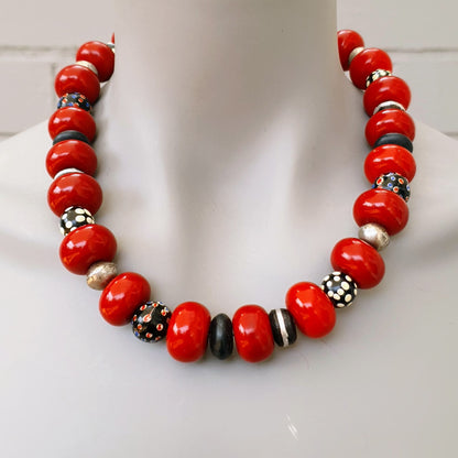 RED DOTS Schmuck Set