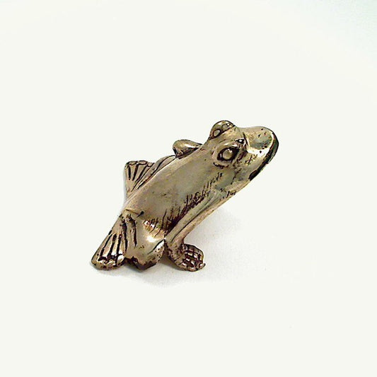 Y0479 | Frosch aus Weißmetall